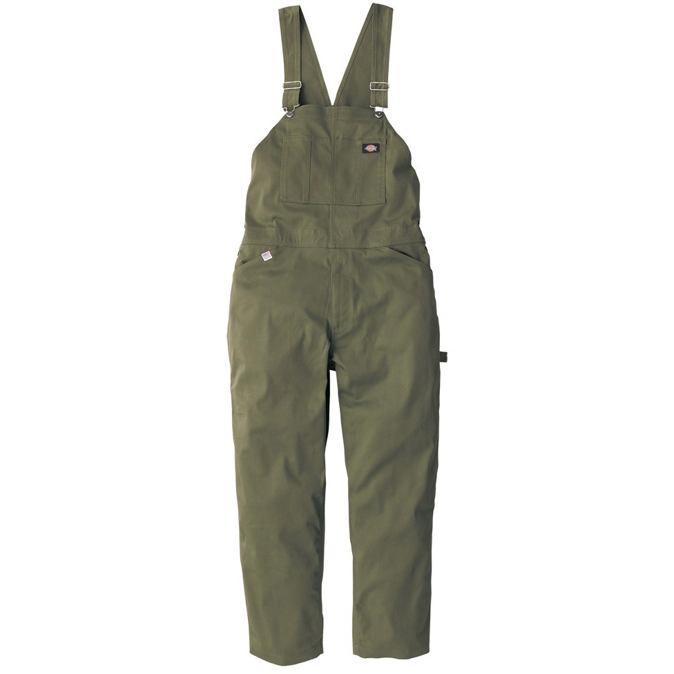 D-769 T/Cストレッチ オーバーオール Dickies(ディッキーズ) アーミー