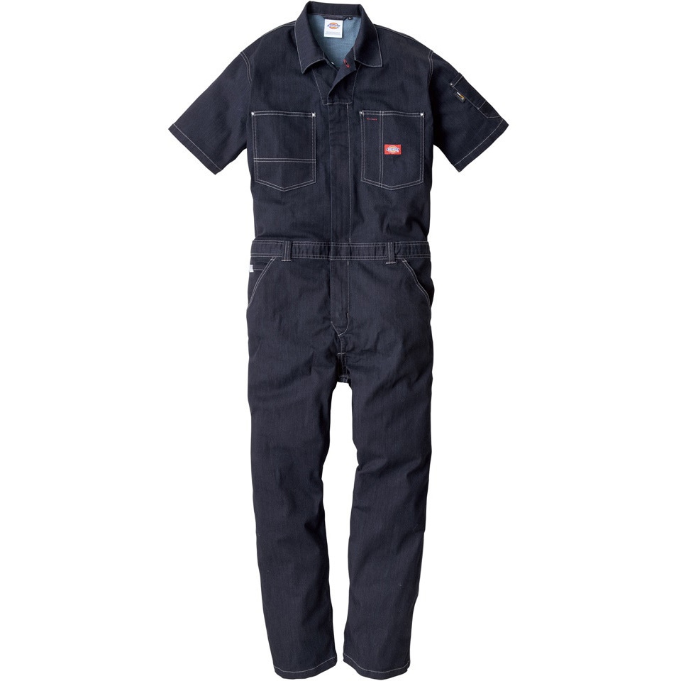 D-752 CORDURA ストレッチデニム 半袖ツナギ Dickies