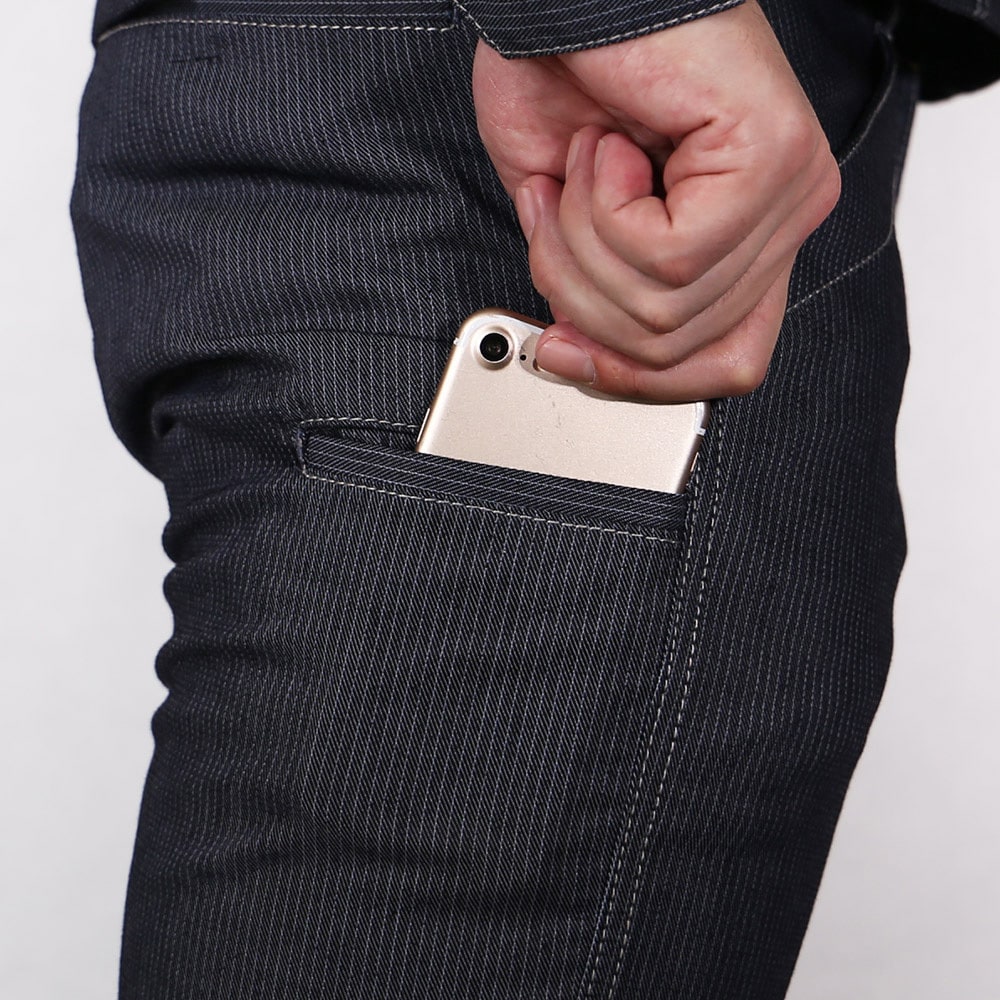 D-1113 ストレッチ ピンストライプストレートパンツ 1着 Dickies