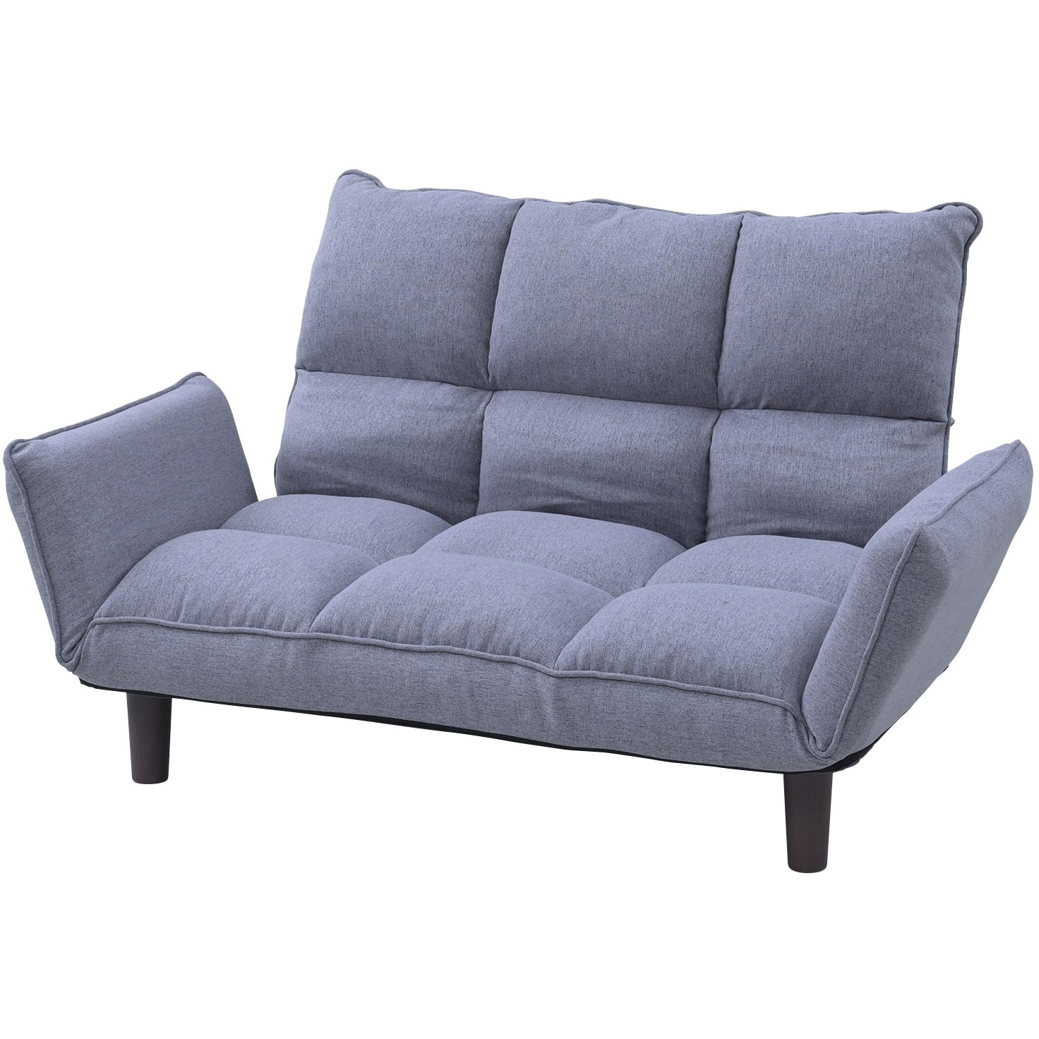 AKS-110(GY) コンパクトカウチソファー YAMAZEN(山善) 質量16kg