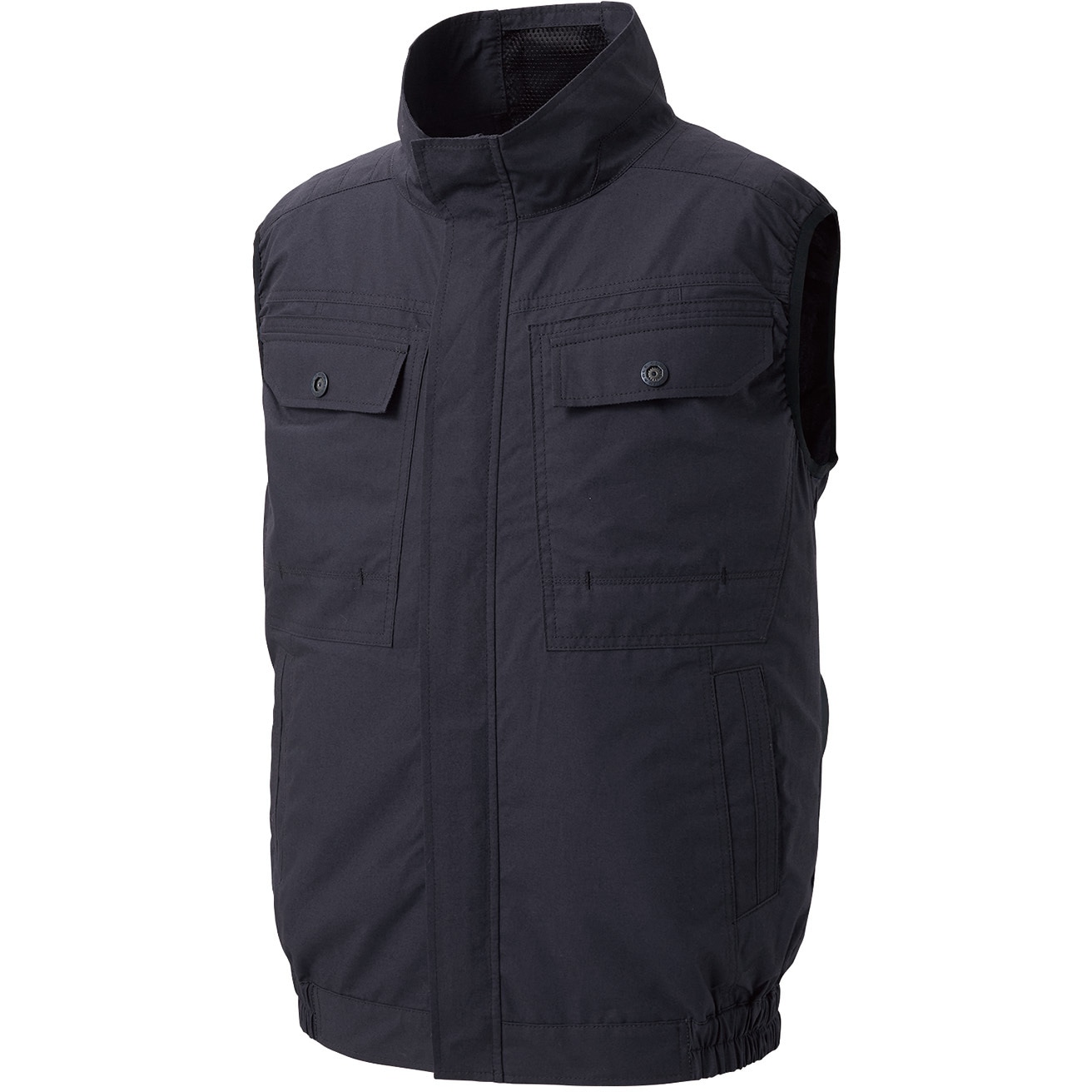 空調服 ベスト KF91490 L チャコール KF92490 空調風神服 ベスト (服のみ) (KF92490) 1着 サンエス