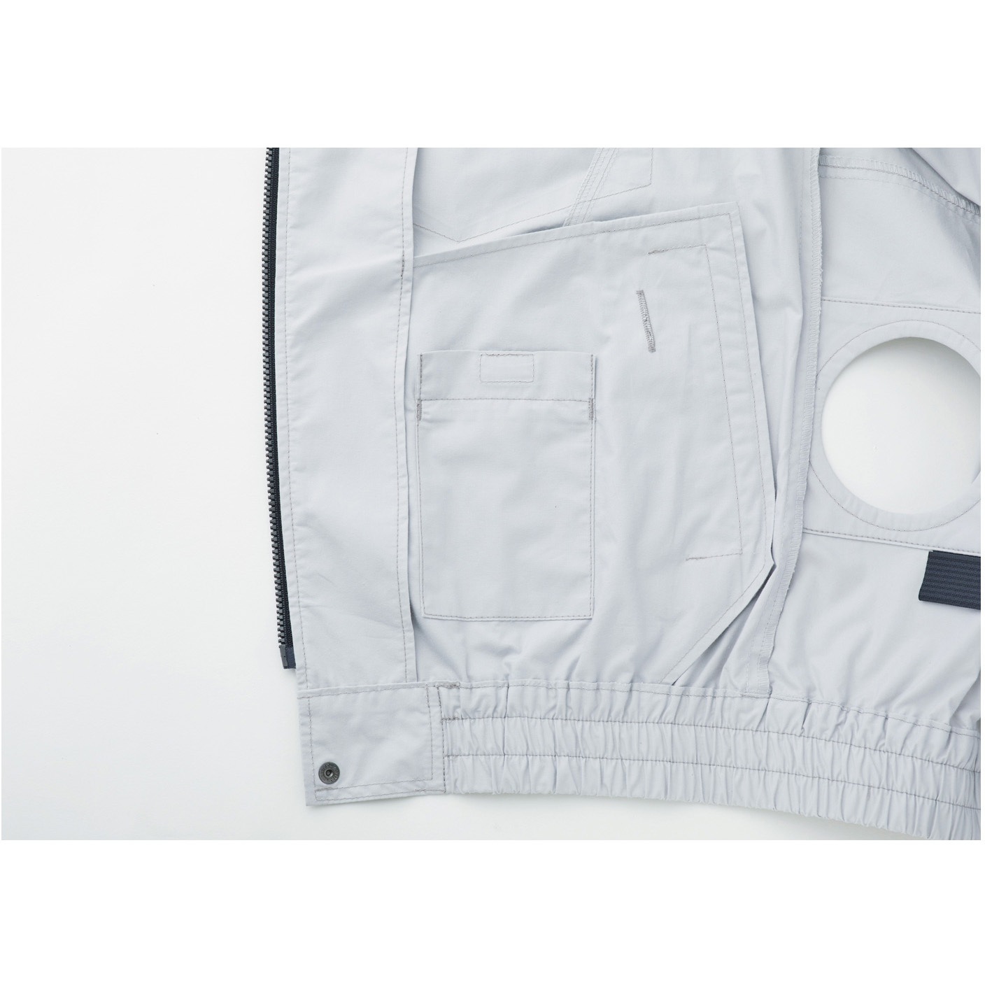 KF91490 空調風神服 ベスト (服のみ) (旧KU91490) サンエス チャコール 