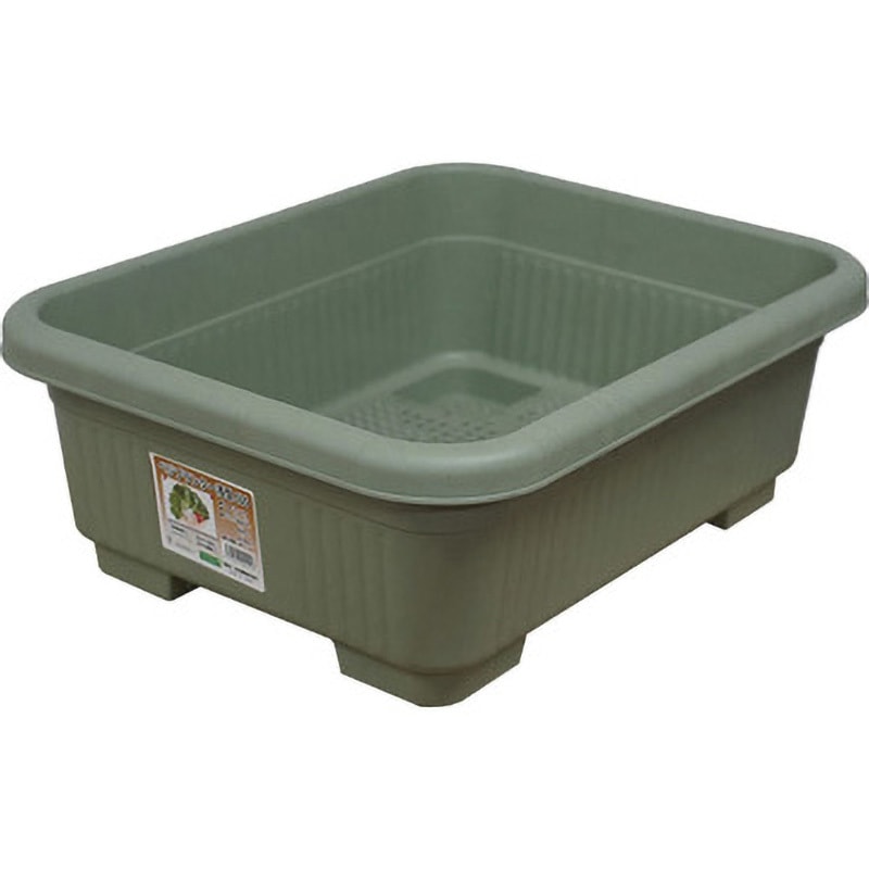 P-A-500G-20 AZ菜園ベジプランター浅型500 安全興業 長さ400mm 1箱(20