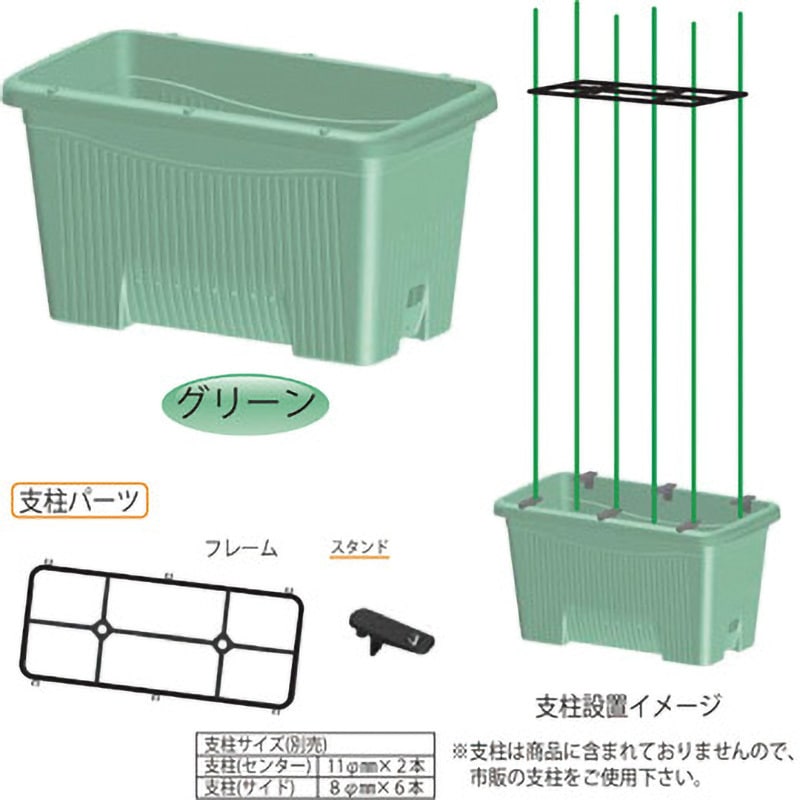 FRP　鼓型プランター(アバカ皮柄) / Elonga Planter 47x120cm　 fr3AB120 『プランター　店舗・イベント向け』 FRP 鼓型プランター(アバカ皮柄) ⁄ Elonga Planter 47x95cm fr2AB95