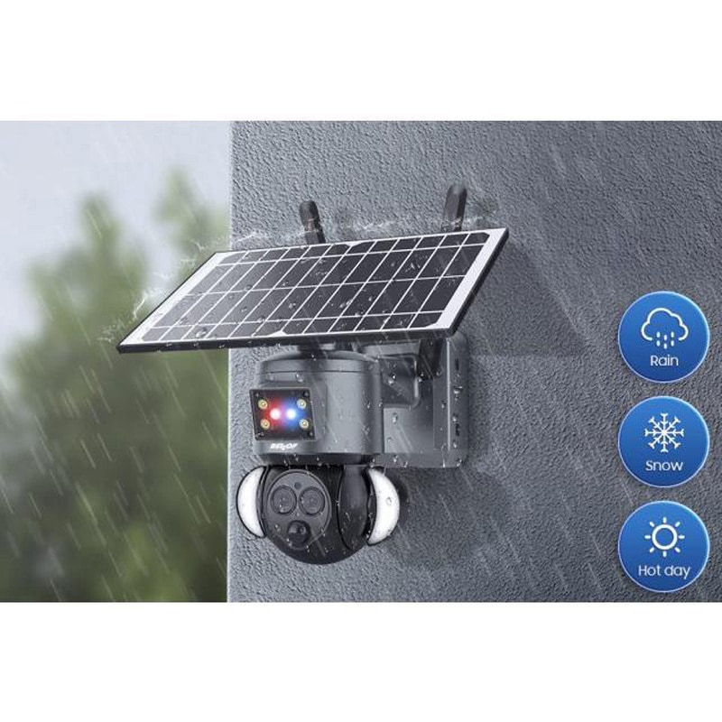 ST-558-6M-12X ソーラーバッテリー セキュリティカメラ 1個 BELLOF