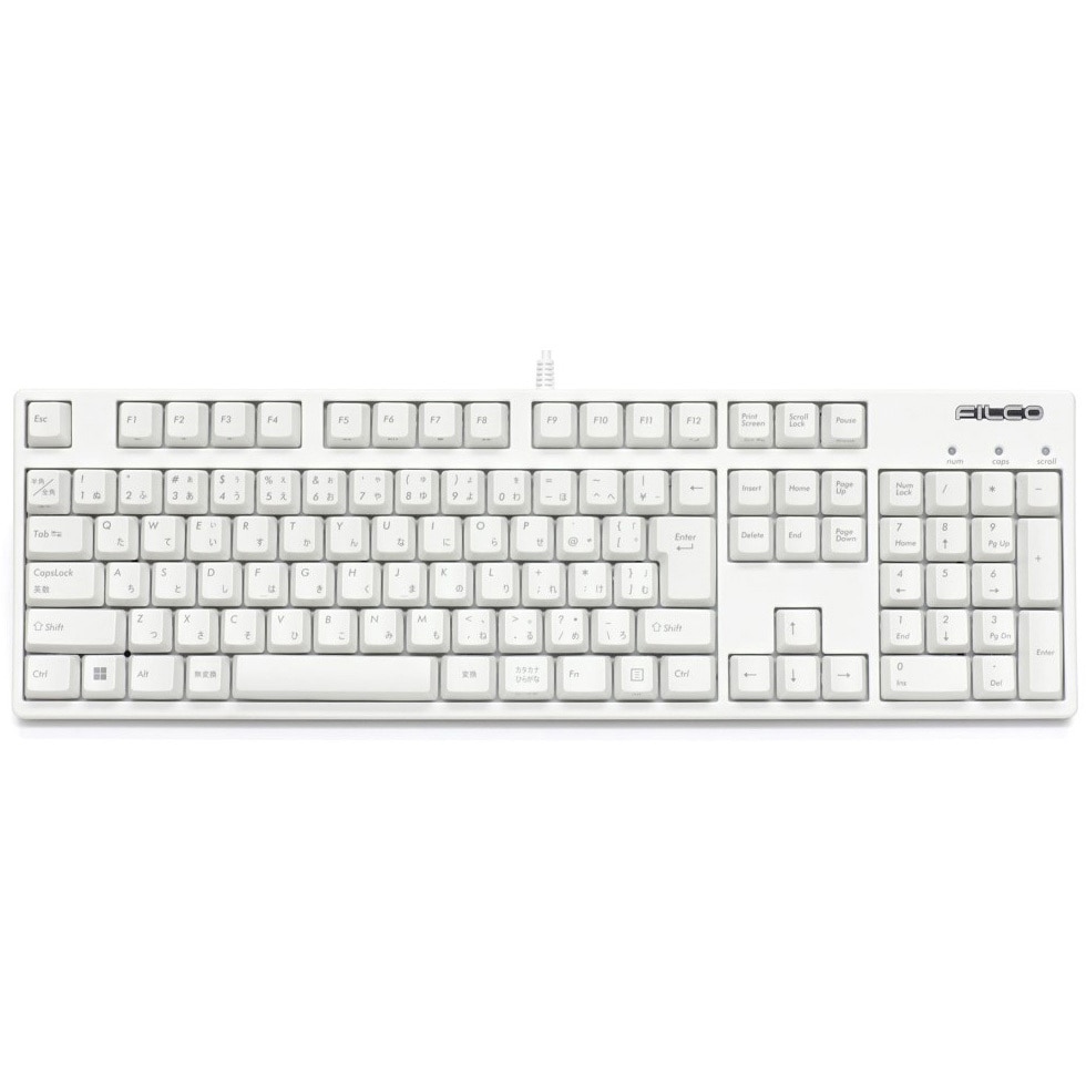 FILCO Majestouch キーボード 本体 ホワイト 【公式直販】サイト