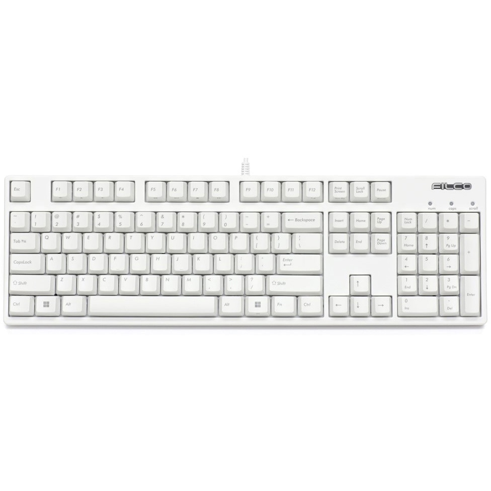 FKBN104MPS/EMW3 FILCO Majestouch 3 HAKUA CHERRY MX静音赤軸 フルサイズ 英語 US ASCII ホワイト 1個 FILCO(ダイヤテック/DIATEC) 【通販モノタロウ】