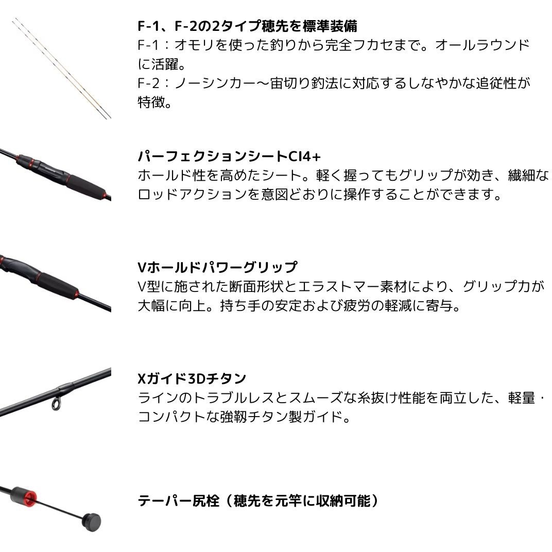 160(272928) 25 セイハコウ フィラート SHIMANO(シマノ) 継数2本 全長