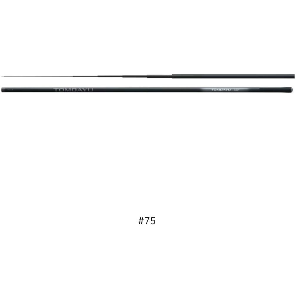 とも 75(357526) 25 友鮎 SHIMANO(シマノ) 継数7本 全長7.5m仕舞136.8cm