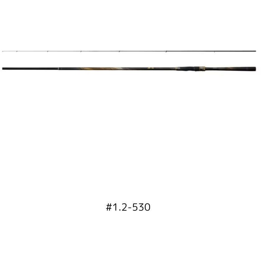 1.2-530(272324) 25 鱗海 SHIMANO(シマノ) 継数5本 全長5.3m仕舞117.4