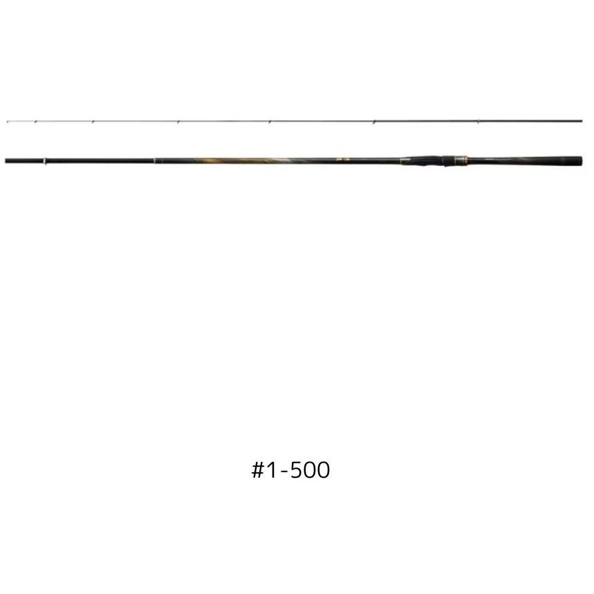1-500(272300) 25 鱗海 SHIMANO(シマノ) 継数5本 全長5m仕舞111.4cm