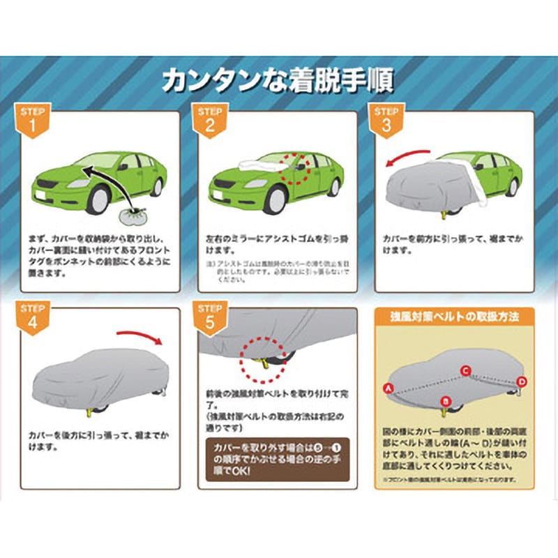 JB2 自動車用ボディーカバー 1枚 アラデン 【通販モノタロウ】