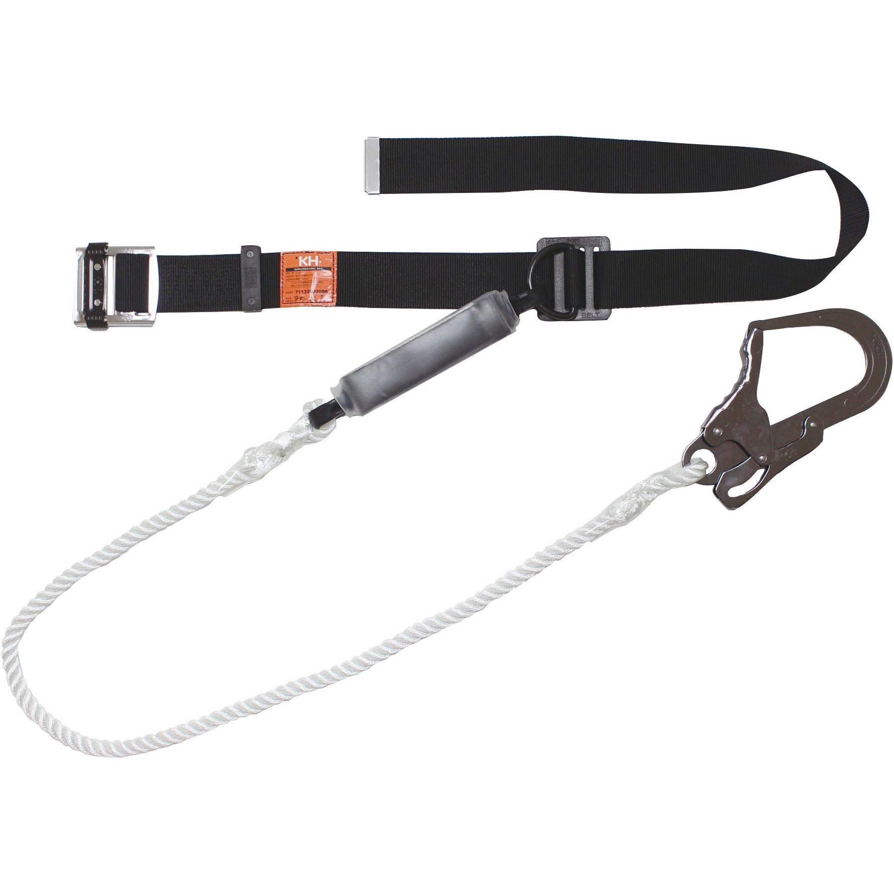 D-SKMSD1W15 胴ベルト型安全帯(シンプルタイプ) KH(基陽) ロープ式