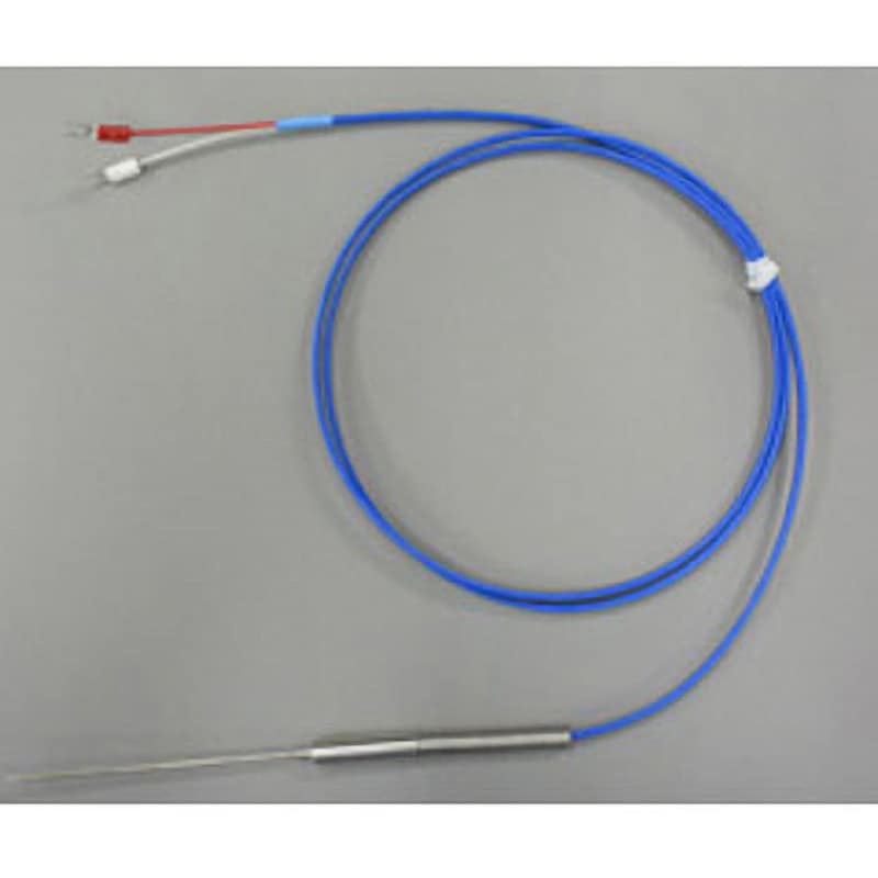 TH-8163-1 K熱電対シースタイプ(ガラス被覆) 1本 スリーハイ 【通販