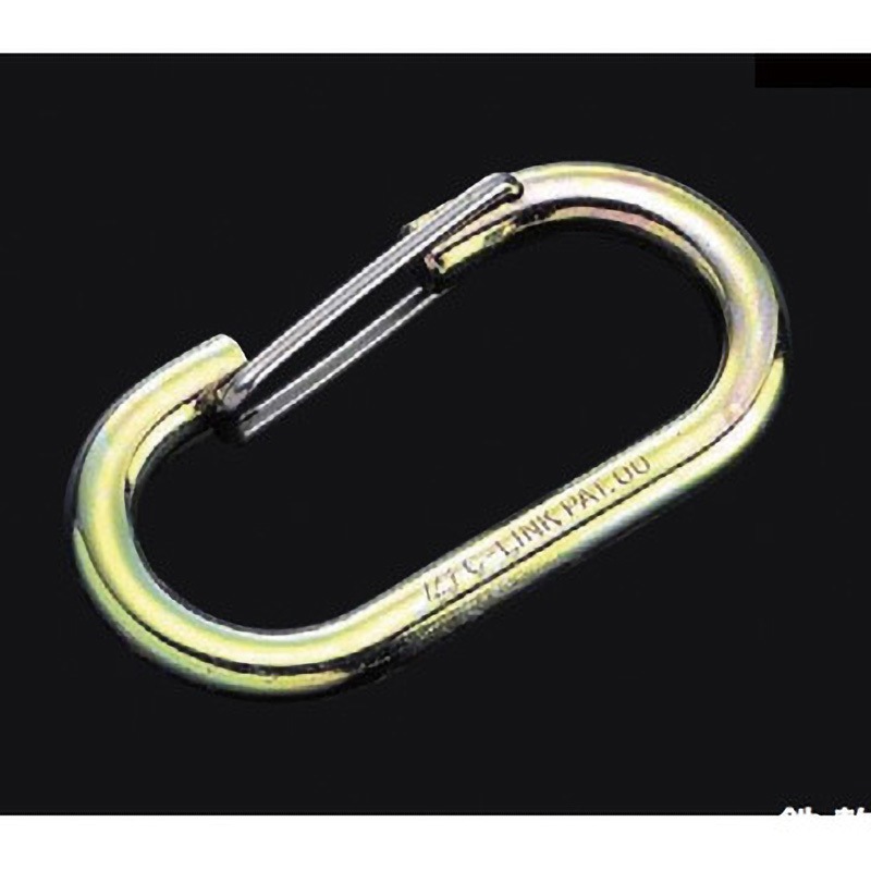 たわら HJ-7 Cリンク 鉄(クロメート) AIOULE(ふじわら) スナップフック