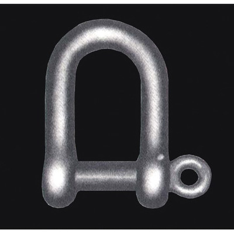 UNS-16 鉄ユニクロメッキ 捻込シャックル AIOULE(ふじわら) 荷重600kg