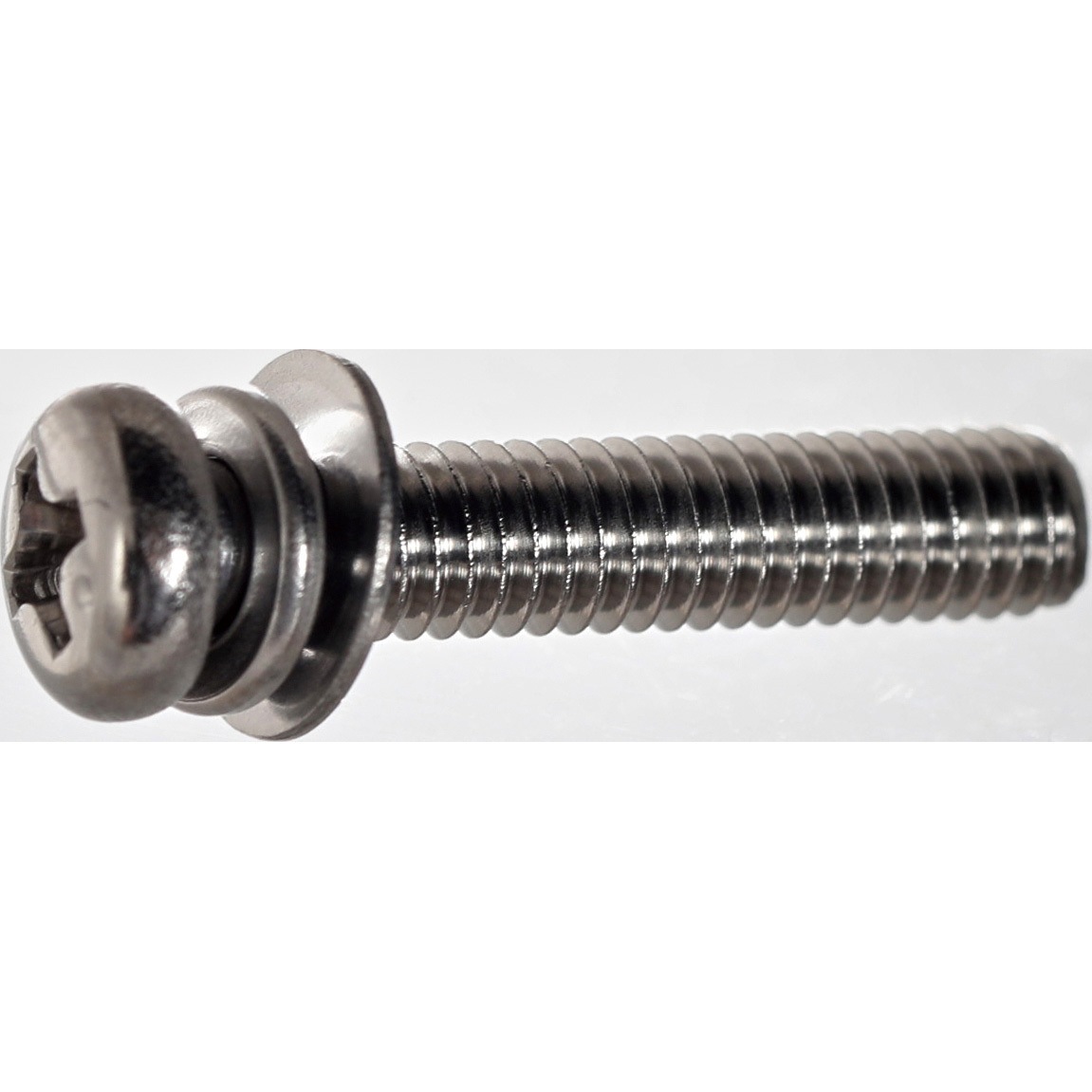 S017-0306 ナベ頭組込ねじ(ステンレス・全ネジタイプ)P=4 ヘキサゴンパック入り TRUSCO 頭部径5.5mm 1缶(1000本) S017-0306