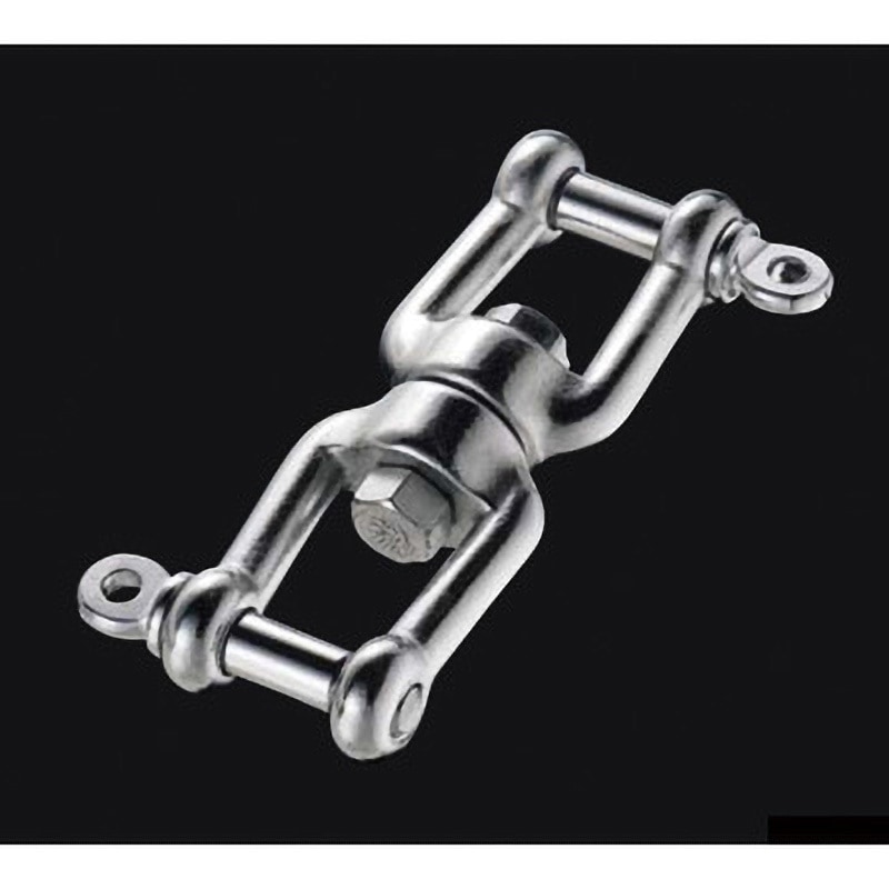 WS-13 ダブルシャックル ステンレス AIOULE(ふじわら) 荷重500kg   WS-13