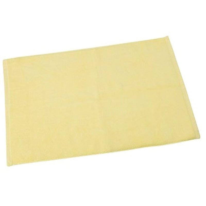 橘屋(Tachibanaya) 業務用バスマット 黄 400×600mm 綿100％ 入数：1セット(6枚入) VBS01YE 橘屋(Tachibanaya) 業務用バスマット 黄 400×600mm 綿100％ 入数：1セット(