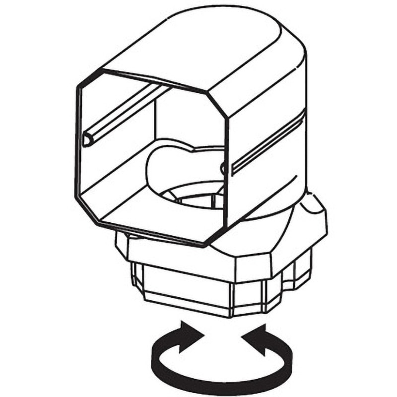 MQC15633 たてとい PC30 くるくるエルボ Panasonic(パナソニック) 角度92°