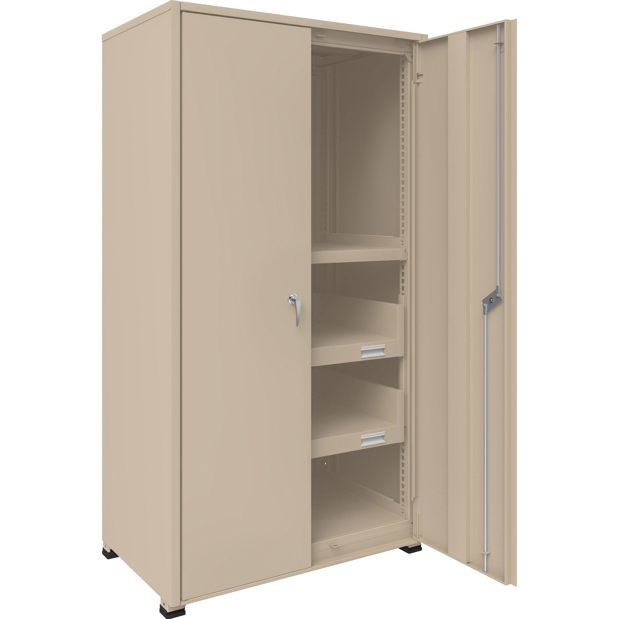 M3-6363-HTM62-SGD 中量ボルトレス棚”M3型”(パネル・スライド棚・扉付