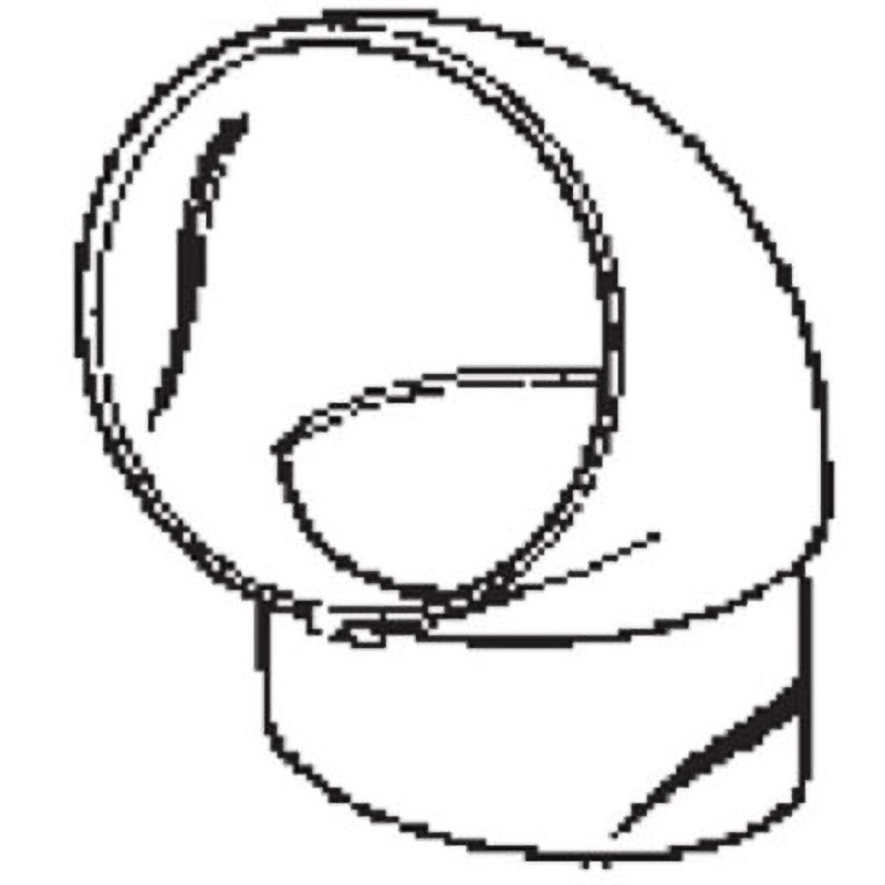 KQ2581 たてとい 異径エルボ Panasonic(パナソニック) 角度105° サイズ60X55 1セット(20個) KQ2581