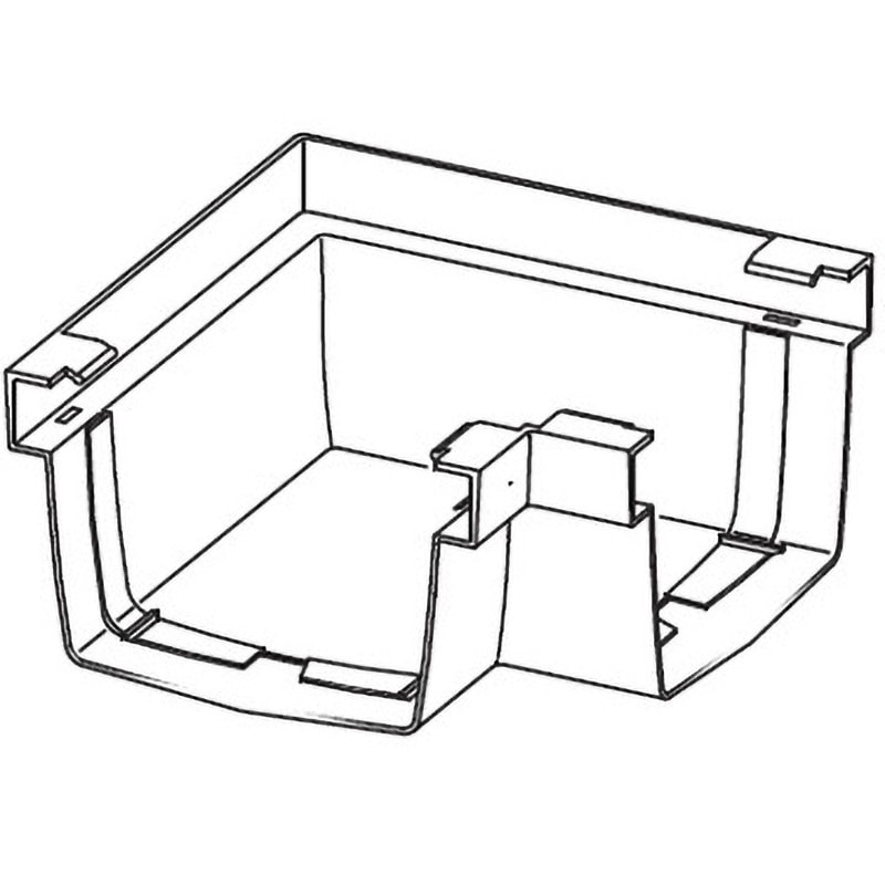 KK04321 大型雨といエアロアイアン 折版120Ⅰ型 曲り Panasonic(パナソニック) 1セット(4個) KK04321