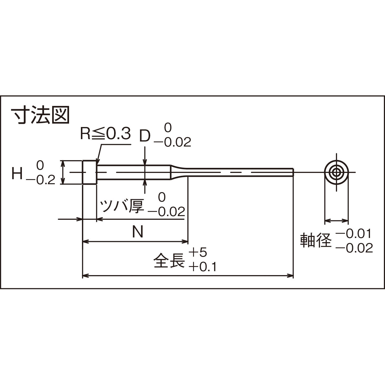 トラスコ(TRUSCO) ストレートエジェクタピン　ツバ厚４ｍｍ　軸径８ｍｍ　全長７２ｍｍ TEPSL8-72-T4 トラスコ(TRUSCO) ストレートエジェクタピン ツバ厚４ｍｍ 軸径８ｍｍ