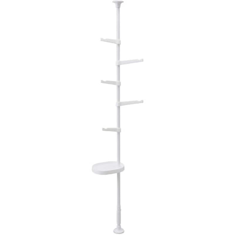 SSP-280 スタイル伸縮ポールラック アイリスオーヤマ ホワイト色 幅