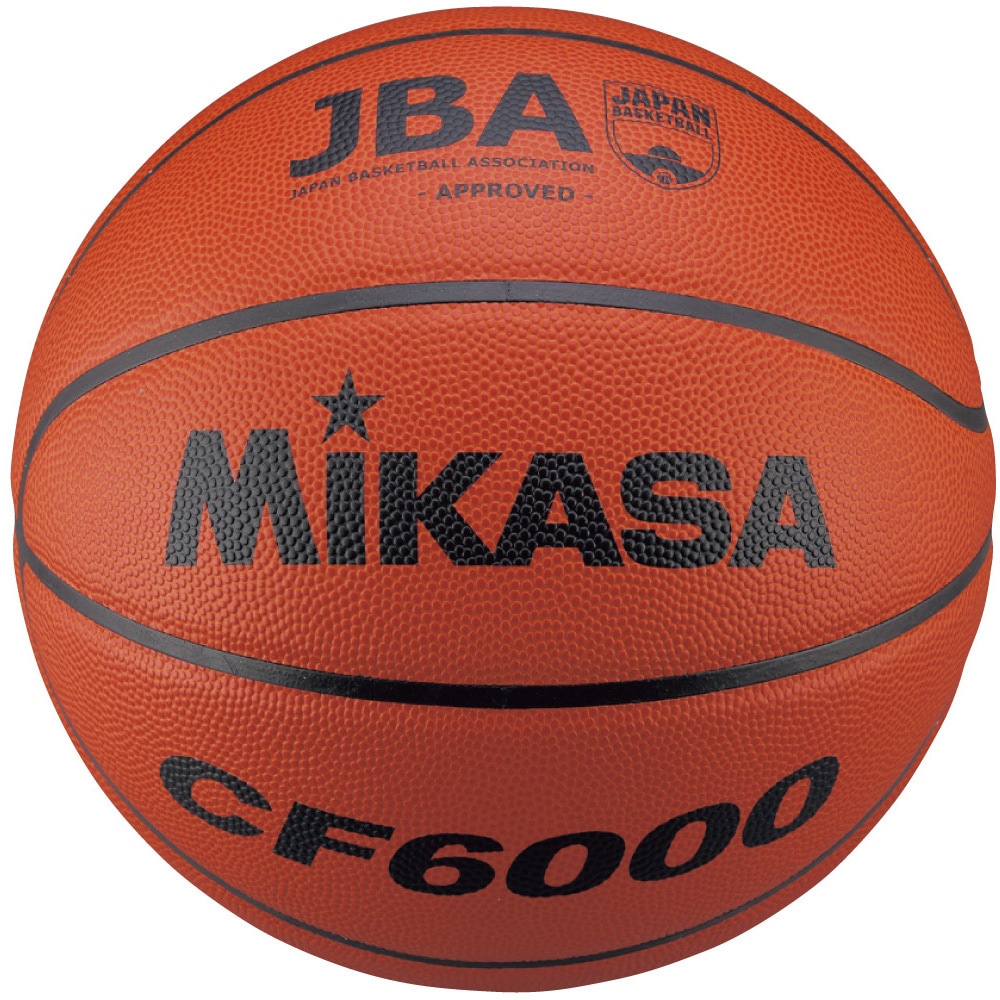 CF6000 バスケットボール6号 検定球 MIKASA (ミカサ) 特殊天然皮革