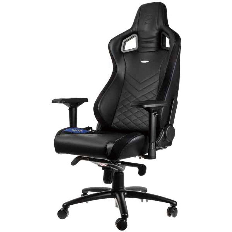 NBL-PU-BLU-003 EPIC ゲーミング・オフィスチェア PUレザー noblechairs ブルー色  高さ1265～1330mm幅670mm奥行565mm NBL-PU-BLU-003 - 【通販モノタロウ】