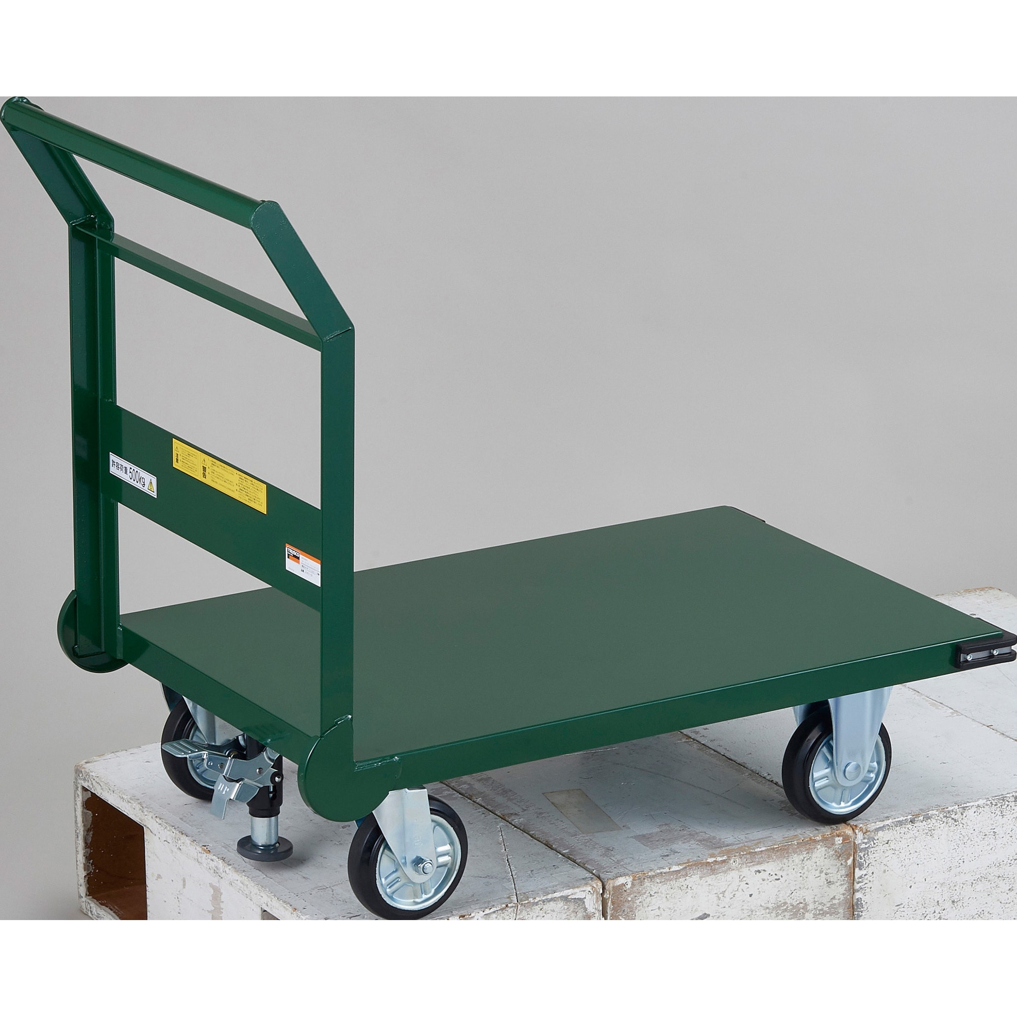 トラスコ中山 株 TRUSCO 鋼鉄製運搬車 900X600 前方トビラ ストッパー付 OHN-24PS 期間限定 ポイント10倍 トラスコ中山 株 TRUSCO 鋼鉄製運搬車 折りたたみ式 800X450 Φ100