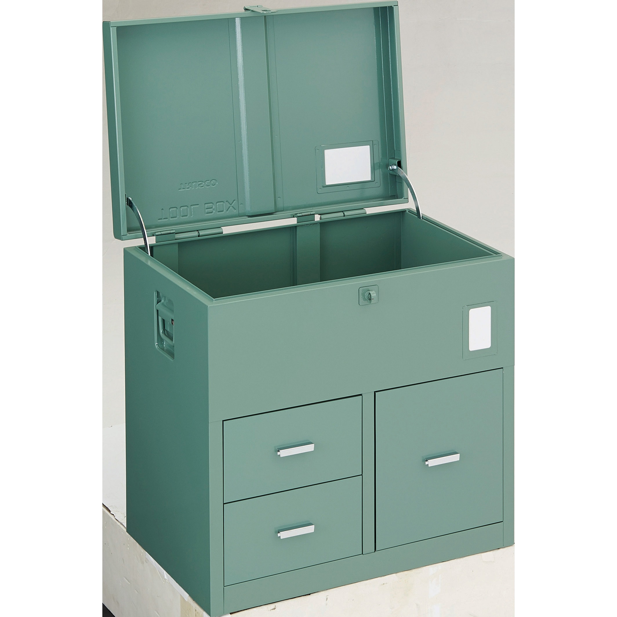 F-6103 中型車載用ツールボックス(中皿なし) 1台 TRUSCO 【通販モノタロウ】