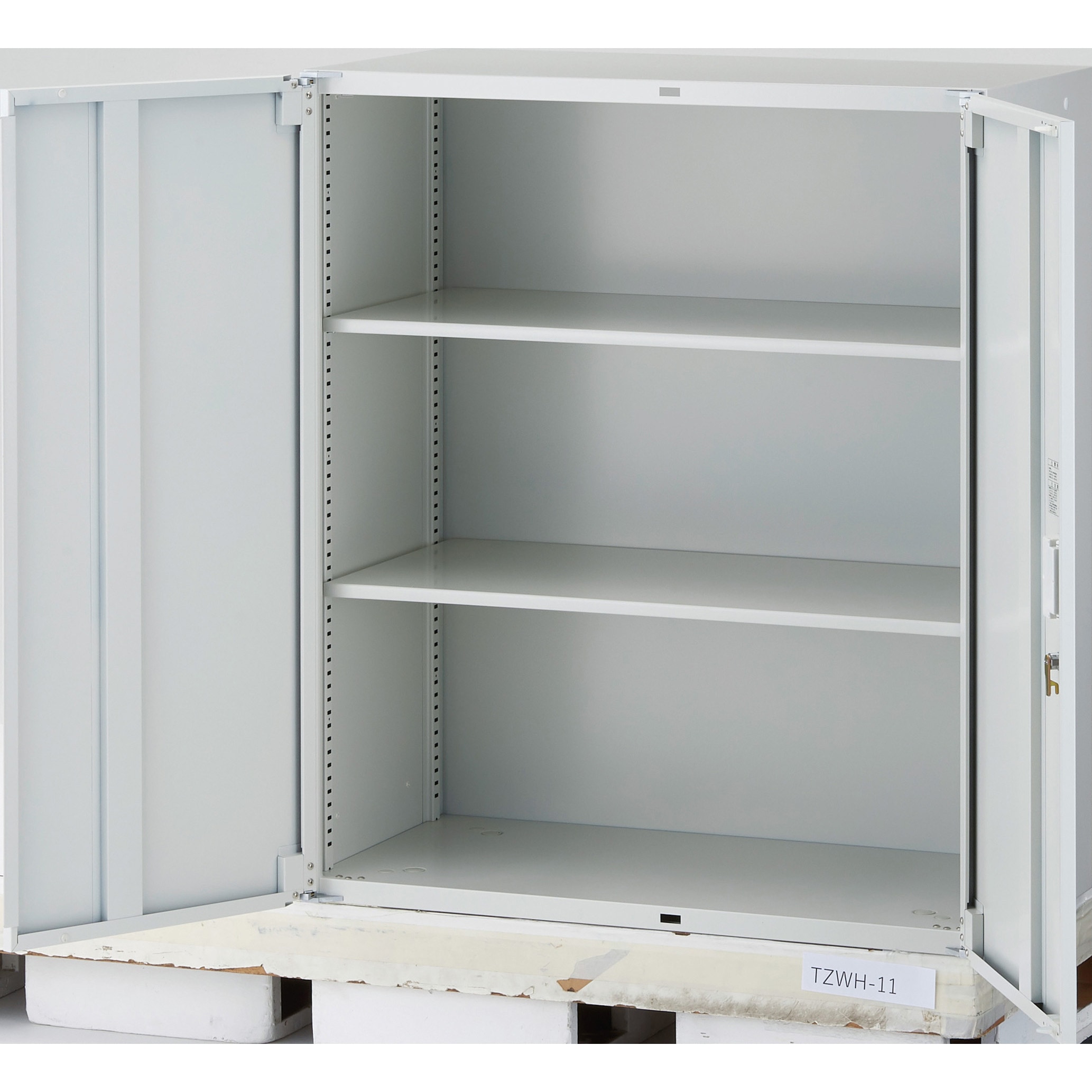 工場用システム保管庫”TZW型”(両開扉タイプ) TRUSCO 【通販モノタロウ】