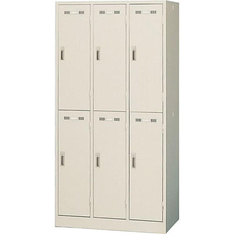 SLK-6 SLK更衣ロッカー シリンダー錠 生興 ニューグレー色 人数6