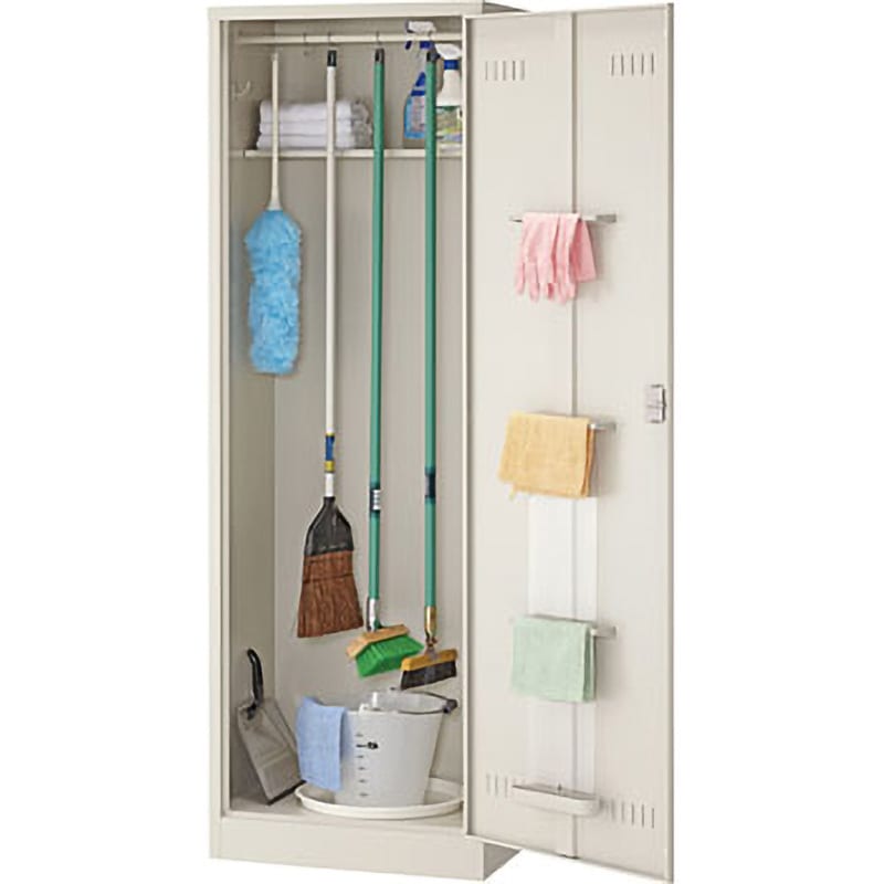 SWA-600 SWA掃除道具入れ スイッパー 生興 幅600mm奥行400mm高さ1790mm