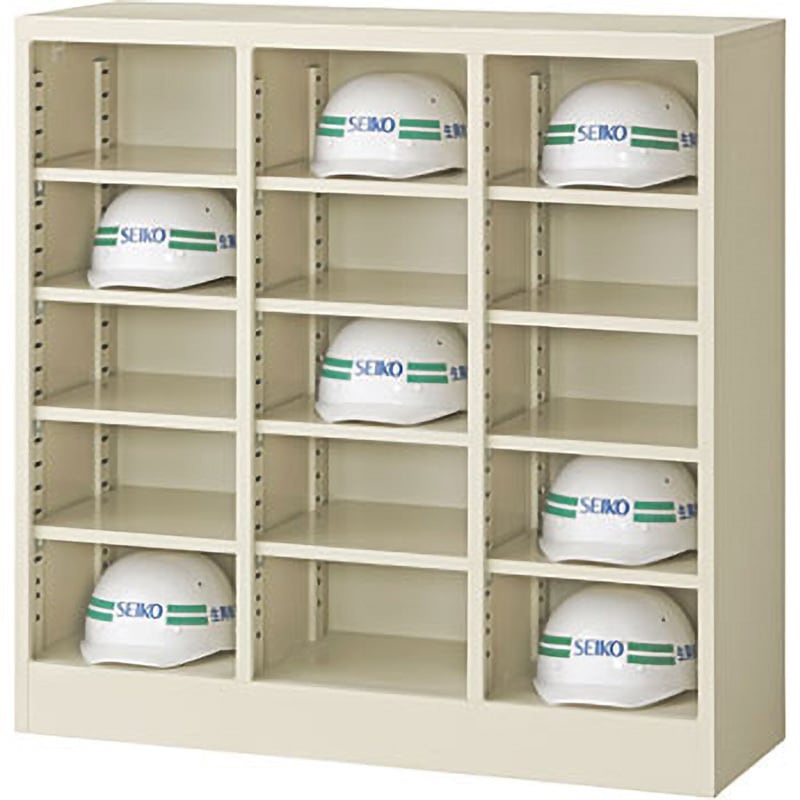 SBK-9 SBKオープンボックス 可動棚タイプ 生興 9人用/3列3段 - 【通販