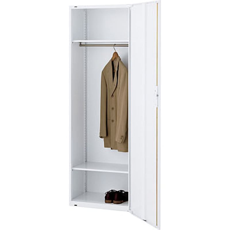 RW45-18L60 RW45システム収納庫 片開きロッカー 生興 ホワイト色 (取手)シリンダー表示錠