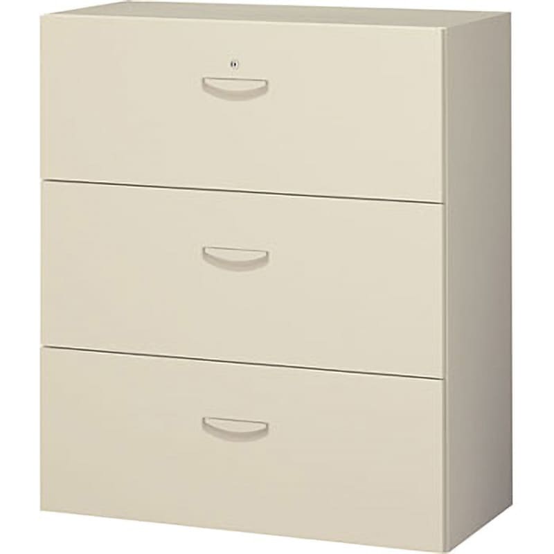 RG45-310D システム収納庫 ラテラルキャビネット(下置き用) 生興 3段 引出し型 高さ1050mm間口900mm奥行450mm  RG45-310D 44,837円