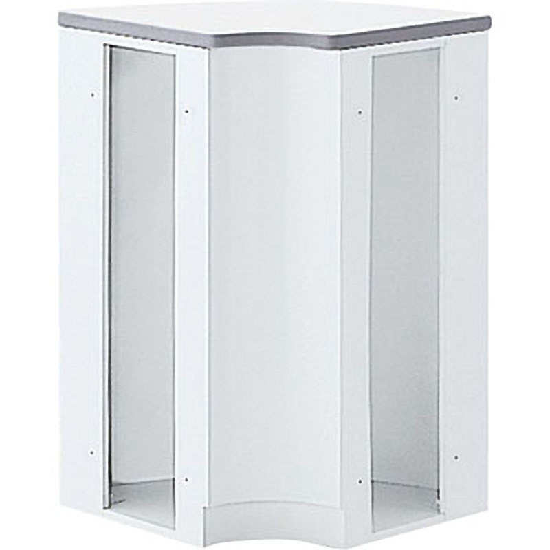 NSH-46RWW NSカウンター 90°内コーナーハイカウンター 生興 ホワイト/ホワイト色 高さ950mm  NSH-46RWW