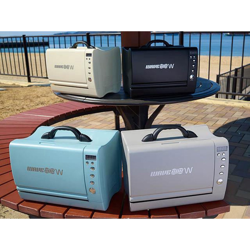 WAVE BOX W GRAY ポータブル電子レンジ 1個 WAVE BOX 【通販モノタロウ】