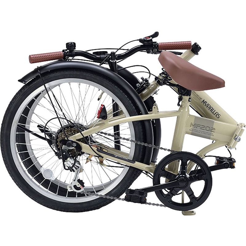 MF202-CA 20インチ折りたたみ自転車 シマノ製6段変速 MF202
