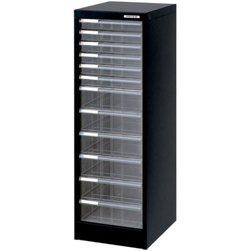 AF-H12クロ アバンテV2フロアケース A4 ナカバヤシ クロ色 浅6・深6段 サイズA4