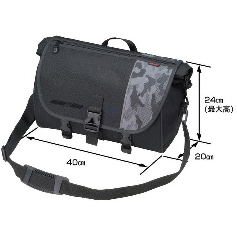 RR9310BK-CM AQA DRY シート&メッセンジャー ラフアンドロード 容量17～18L