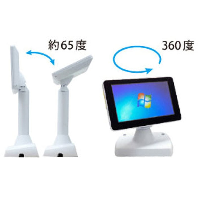 AS-700HF(B) カスタマーディスプレイ(USB) 1個 エフケイシステム