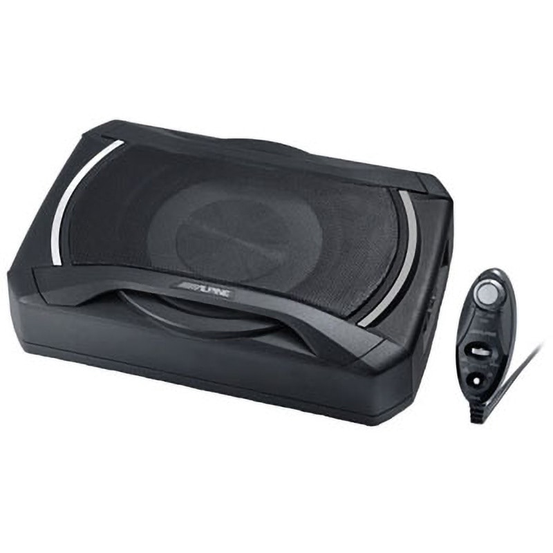 SWE-1080 20cmコンパクト・パワードサブウーファー ALPINE 1個 SWE