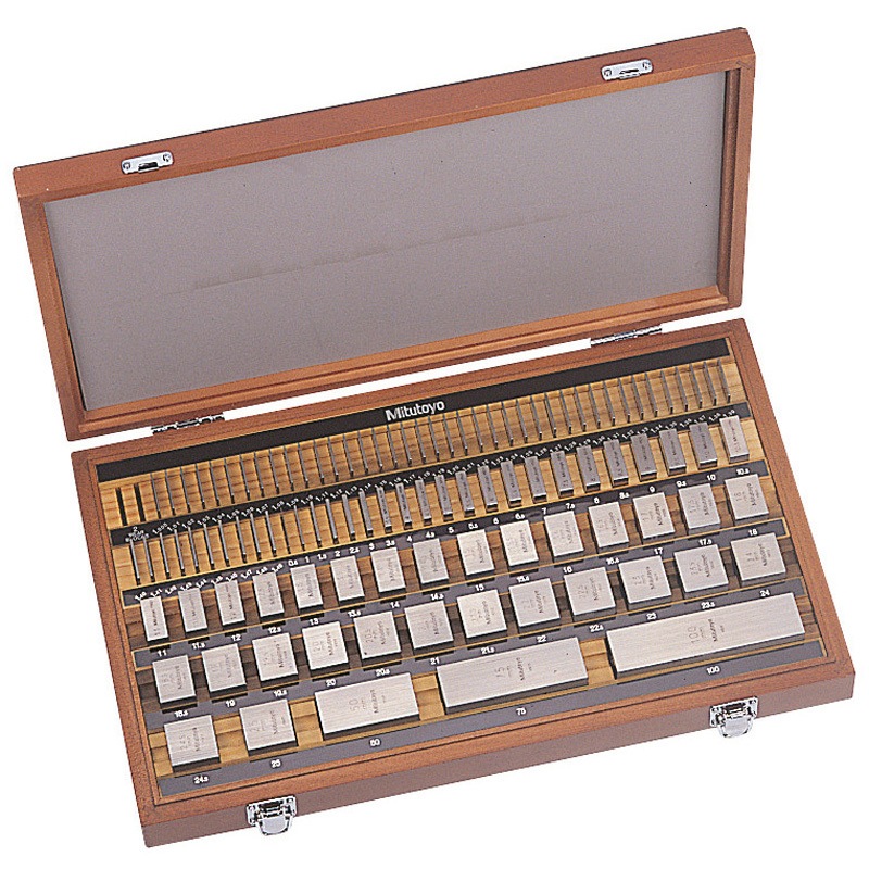 ☆Mitutoyo ゲージブロックセット GAUGE BLOCK SET 516-966 BM1-32-0
