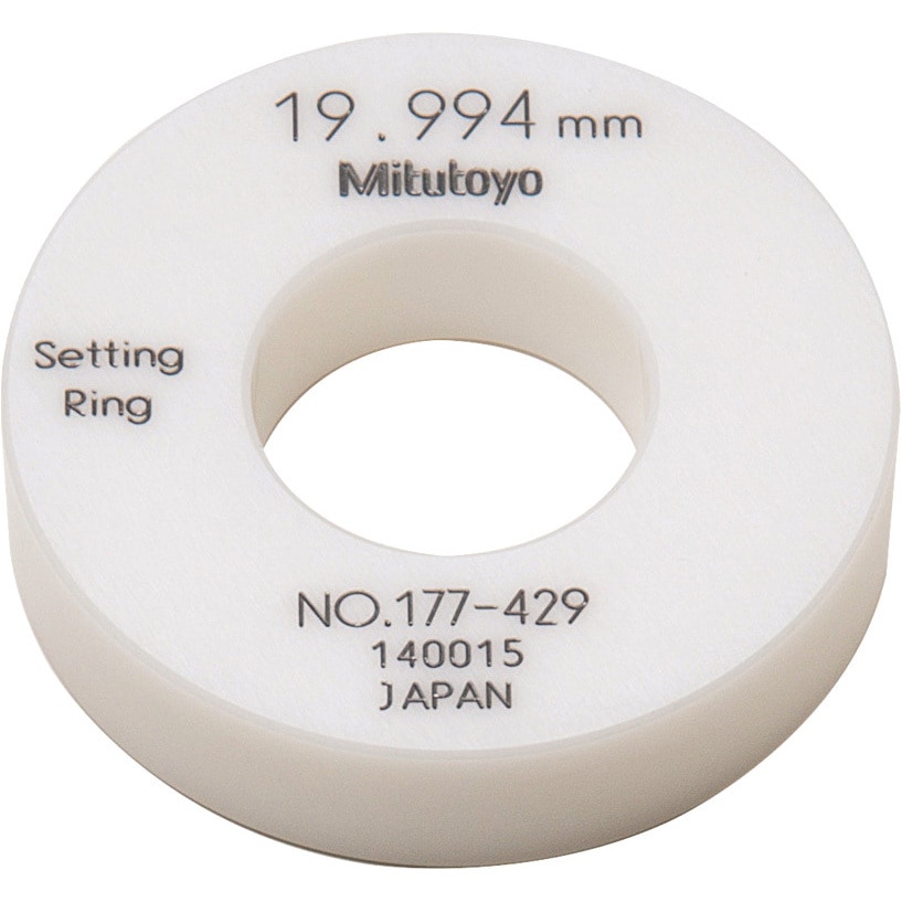 ミツトヨ　鋼製リングゲージ／１７５ｍｍ　メーカーJCSS校正証明書+トレサビリティ体系図付　 ( R-175 )