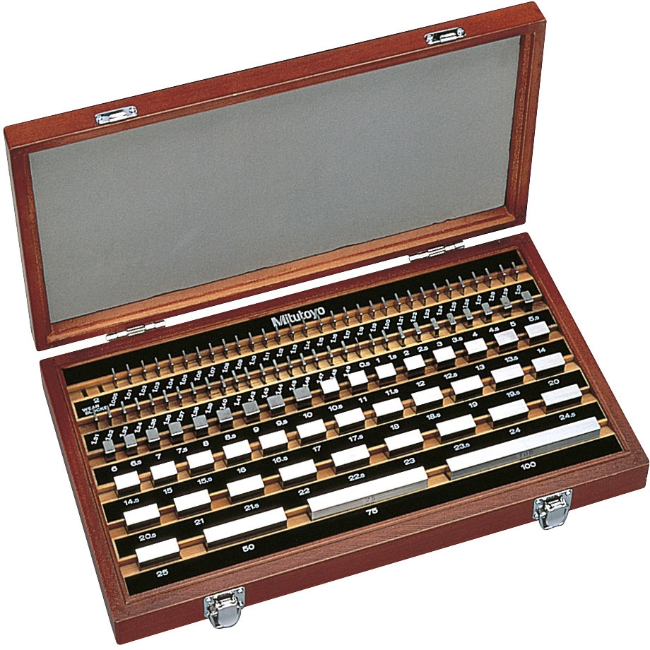 Mitutoyo(ミツトヨ) スケヤゲージブロック標準セット (BM4-76-0) 516-450 ゲージブロックセット Mitutoyo(ミツトヨ) ブロックゲージ本体 通販
