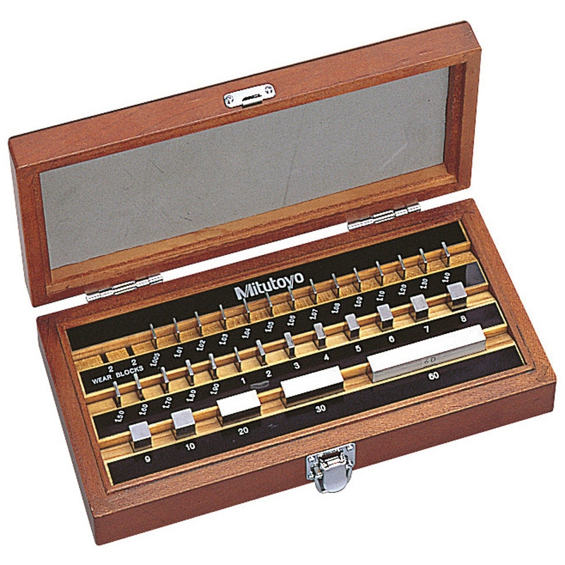 Mitutoyo(ミツトヨ) スケヤゲージブロック標準セット (BM4-76-0) 516-450 ゲージブロックセット Mitutoyo(ミツトヨ) ブロックゲージ本体 通販